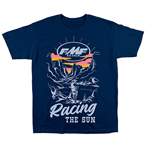 FMF Outsider Mens Short Sleeve T-Shirt Navy