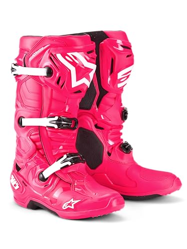 Alpinestars Tech 10 MX/Off Road Boot (Pink/White, 12)