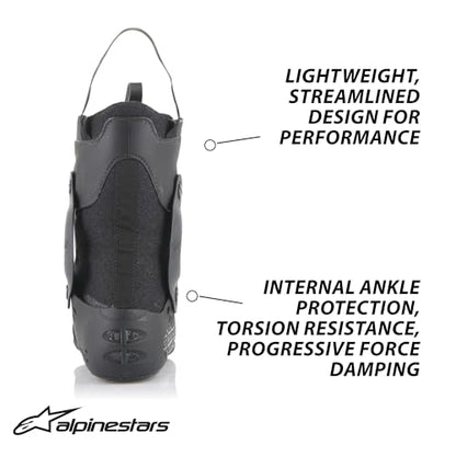 Alpinestars 2010020-12-10 Tech 10 Boots Black/White Sz 10