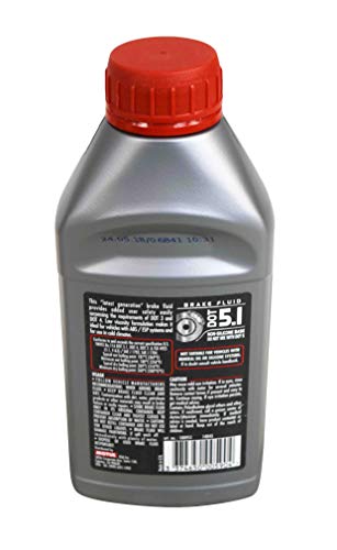 Motul (6 Pack) 100951 100% Synthetic Brake Dot 5.1 Brake Fluid 1/2 Liter or 500 ml