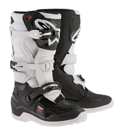 Alpinestars Youth Tech 7S Motocross Boot, Black/White, 7