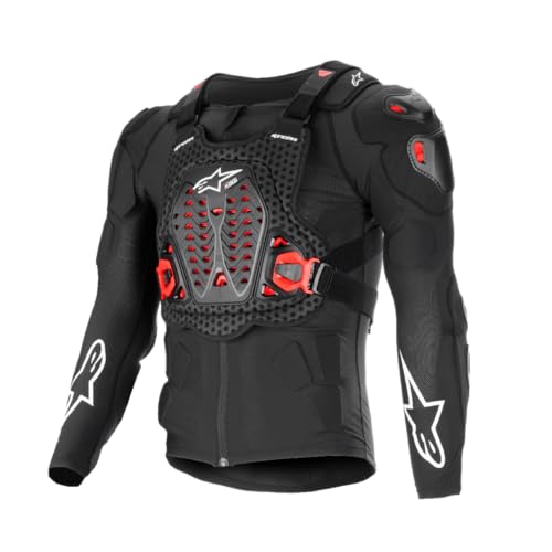Alpinestars - Bionic Xtr Plasma Protection Jacket Black/Red/White 2X (6507625-132-XXL)