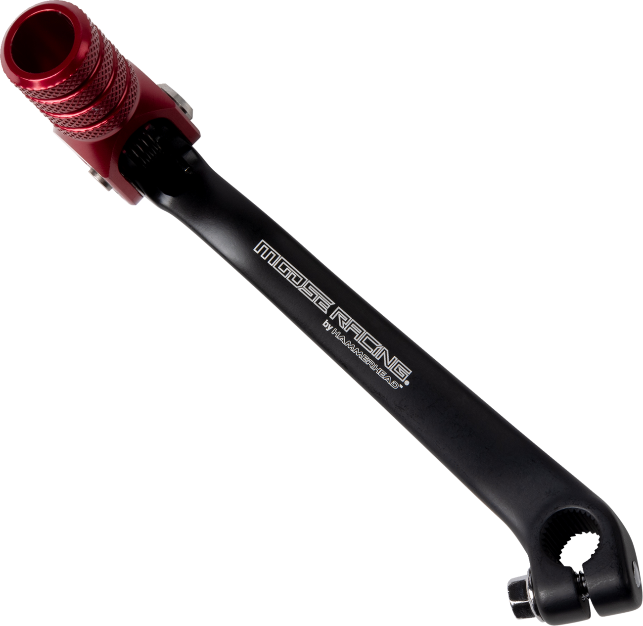 MOOSE OFFROAD Red CNC Machined Billet Aluminum Shifter Lever for Honda 81-0119-02-10