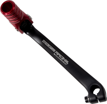 MOOSE OFFROAD Red CNC Machined Billet Aluminum Shifter Lever for Honda 81-0119-02-10