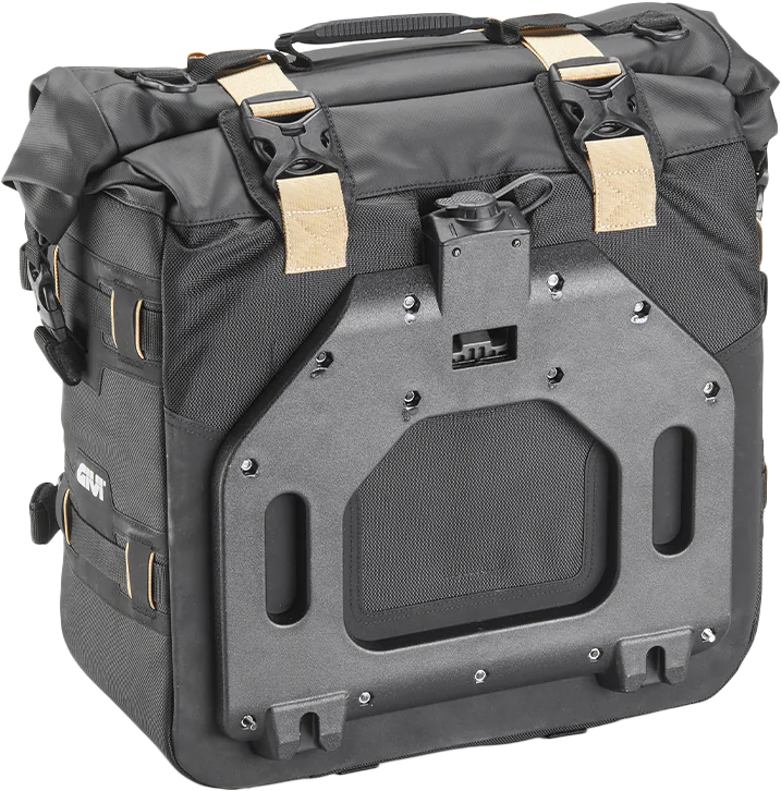 GIVI Canyon Advanced Saddlebags 25L for Enduro & Off-Road Motorcycles - Black (Part GRT720B)
