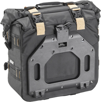 GIVI Canyon Advanced Saddlebags 25L for Enduro & Off-Road Motorcycles - Black (Part GRT720B)