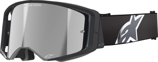 Alpinestars GOGGLES Supertech Goggle with ABS Vision Gray Mirror Lens - Black