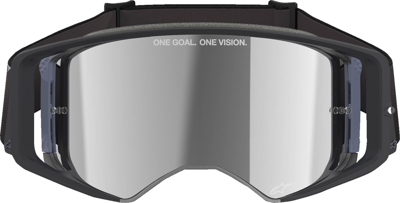 Alpinestars GOGGLES Supertech Goggle with ABS Vision Gray Mirror Lens - Black