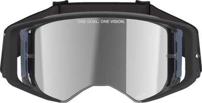 Alpinestars GOGGLES Supertech Goggle with ABS Vision Gray Mirror Lens - Black