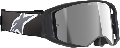 Alpinestars GOGGLES Supertech Goggle with ABS Vision Gray Mirror Lens - Black