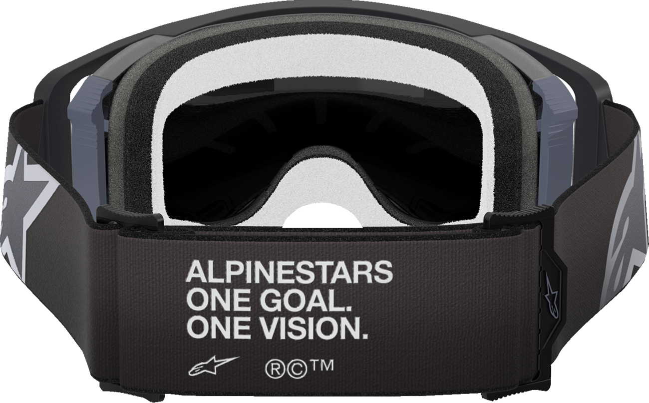 Alpinestars GOGGLES Supertech Goggle with ABS Vision Gray Mirror Lens - Black