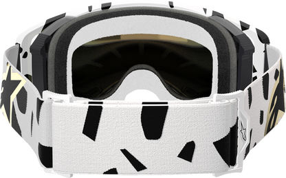 Alpinestars GOGGLES Supertech ABS Vision Gold Mirror Lens - Impact-Resistant Performance Eyewear