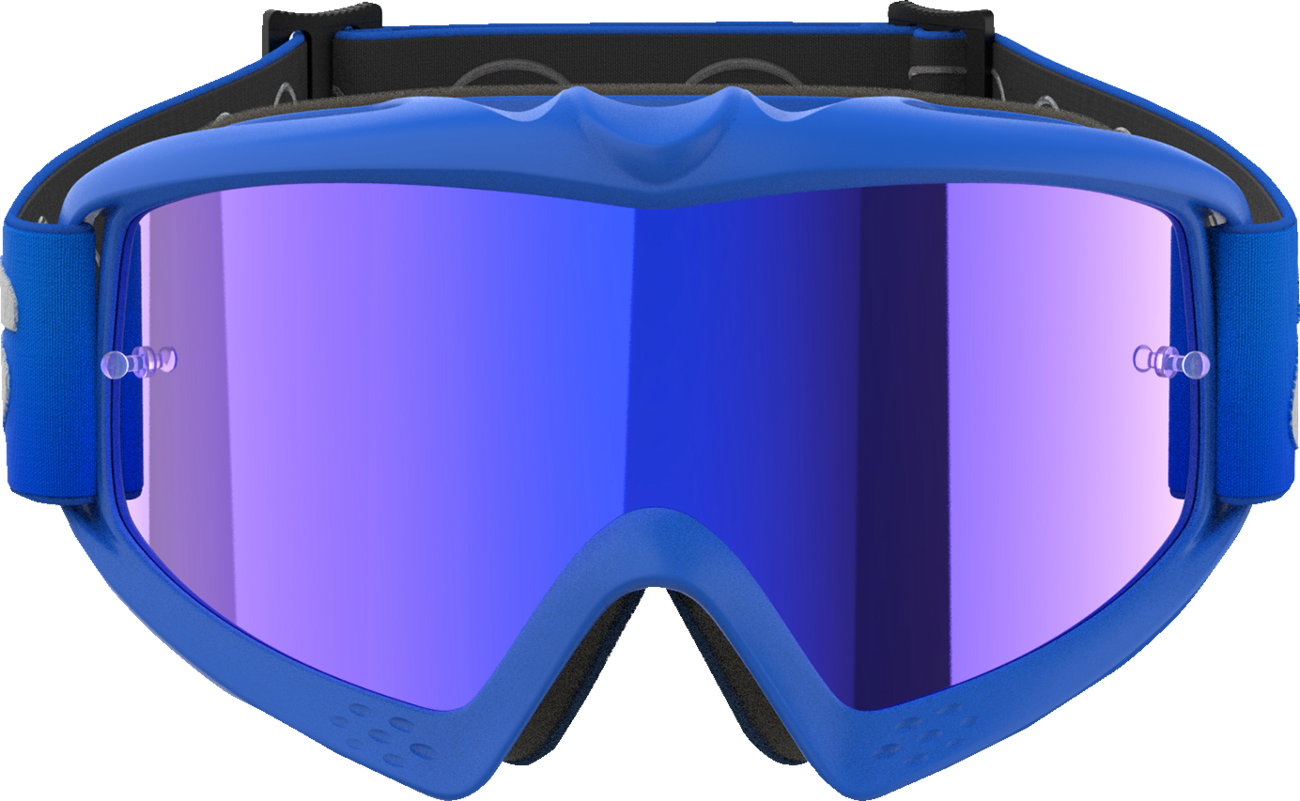 Alpinestars Youth Vision Goggle Blaze with Blue Mirror Lens - Part 5140425-7271