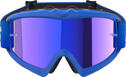 Alpinestars Youth Vision Goggle Blaze with Blue Mirror Lens - Part 5140425-7271