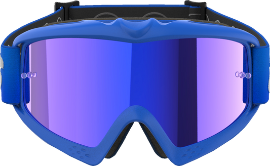 Alpinestars Youth Vision Goggle Blaze with Blue Mirror Lens - Part 5140425-7271