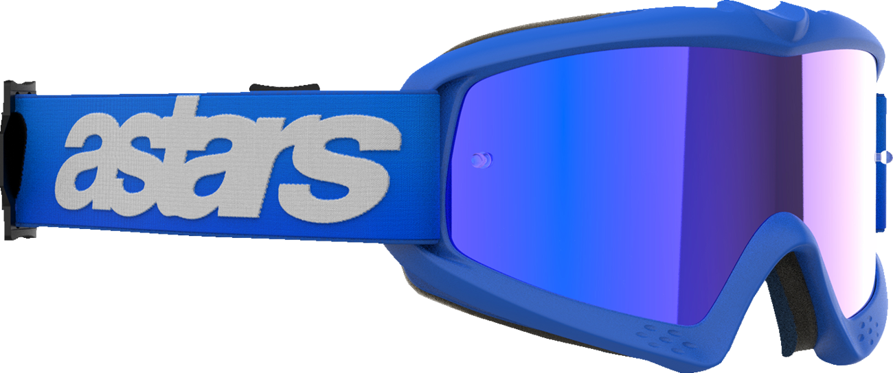 Alpinestars Youth Vision Goggle Blaze with Blue Mirror Lens - Part 5140425-7271