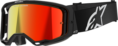 Alpinestars GOGGLES Vision 8 Black with Red Mirror Lens - Part 5101625-1446