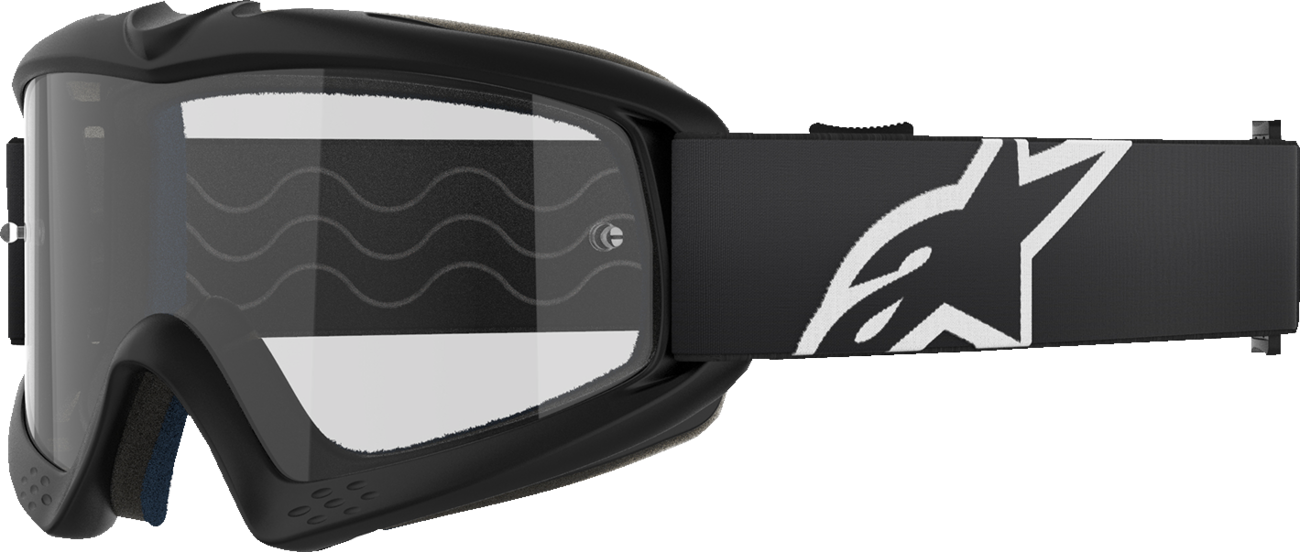 Alpinestars Youth Vision Goggle with Clear Lens - Model 5140125-1425