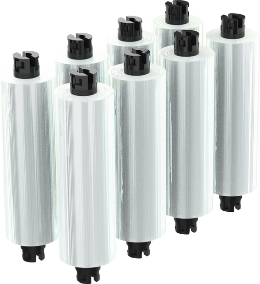 Alpinestars Goggles Wide Vision Roll-Off Film - 8 Pack, Part Number 9101325-010