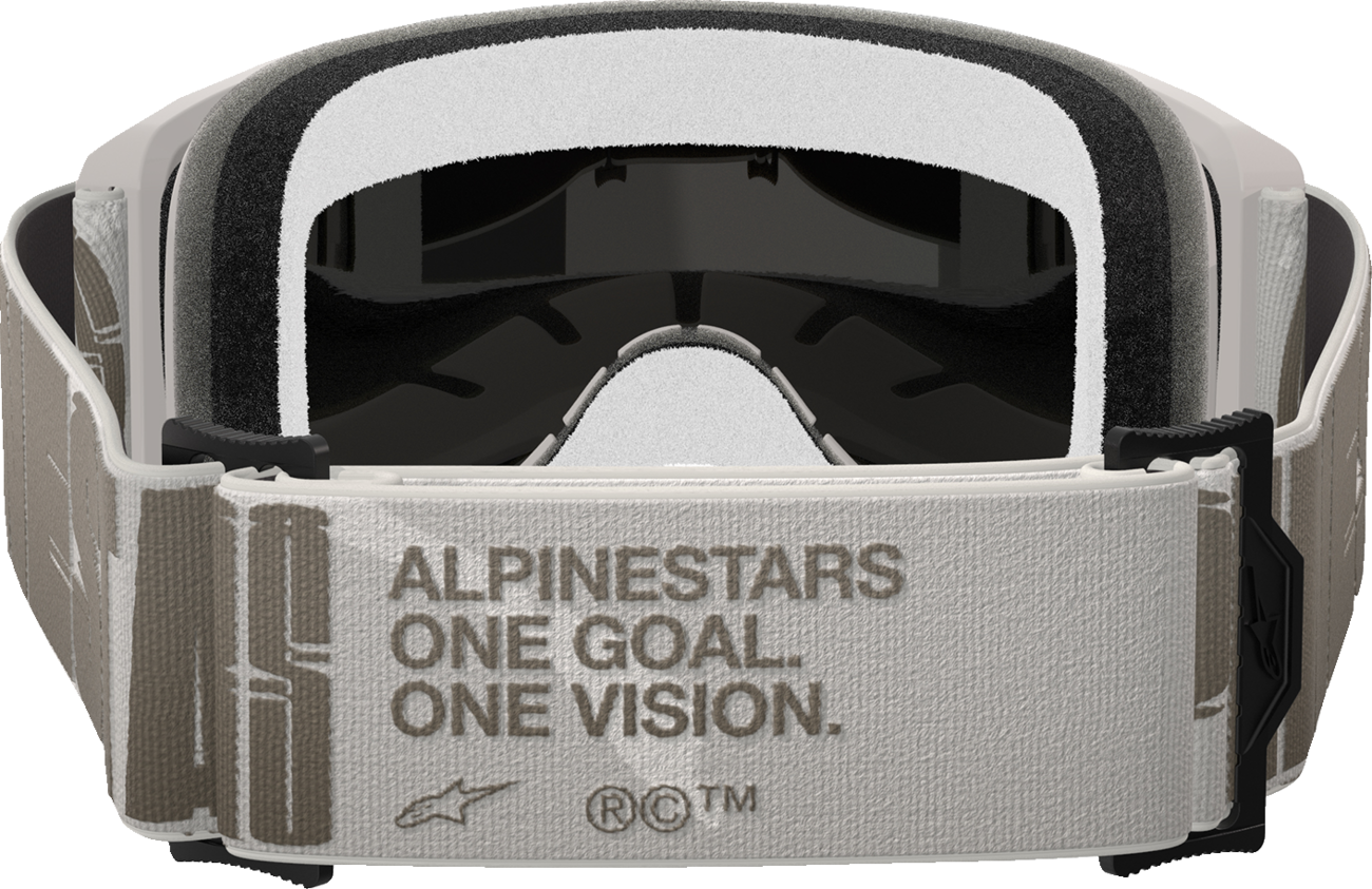 Alpinestars GOGGLES Vision 5 Hollow Wind Goggle with Gold Mirror Lens - Model 5102225-7311
