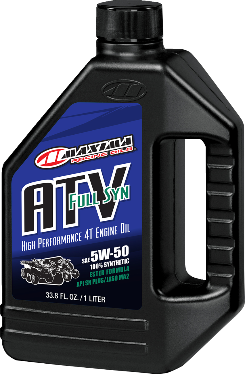 MAXIMA RACING OIL ATV Full Synthetic Engine Oil 5W-50 – Part Number 30-86901
