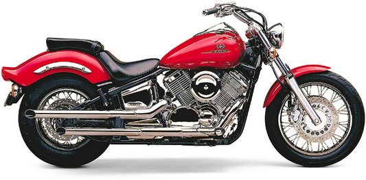 BLVD DRAG PIPES SLIP ON CHR YAM V-STAR 1100 99-05