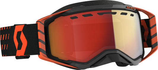 Scott Prospect Snow Goggles with Red Chrome Lens - Enhanced Field of Vision and Comfort