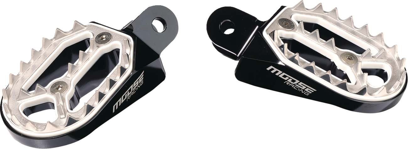 MOOSE OFFROAD Qualifier Foot Pegs for Honda CRF P17-14B3B - Standard