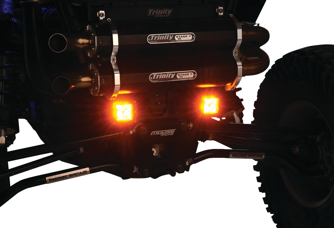 Moose Offroad LED Light Pods - 3-Inch Green MSE-LPKITA for Hunting and Fishing