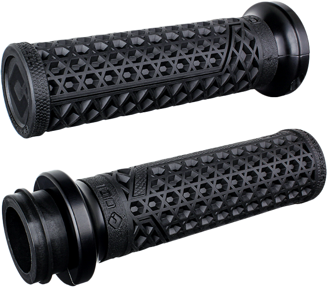 ODI Vans Signature Cable 1 Inch Black/Matte Black V-Twin Lock-On Grip System