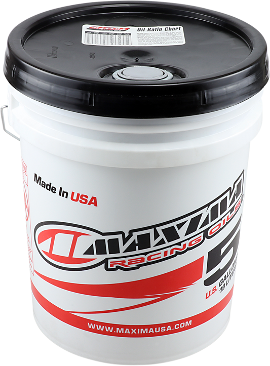 Maxima Racing Oil Super M Premix 2T Oil - 5 Gallon Pail - Part #20505