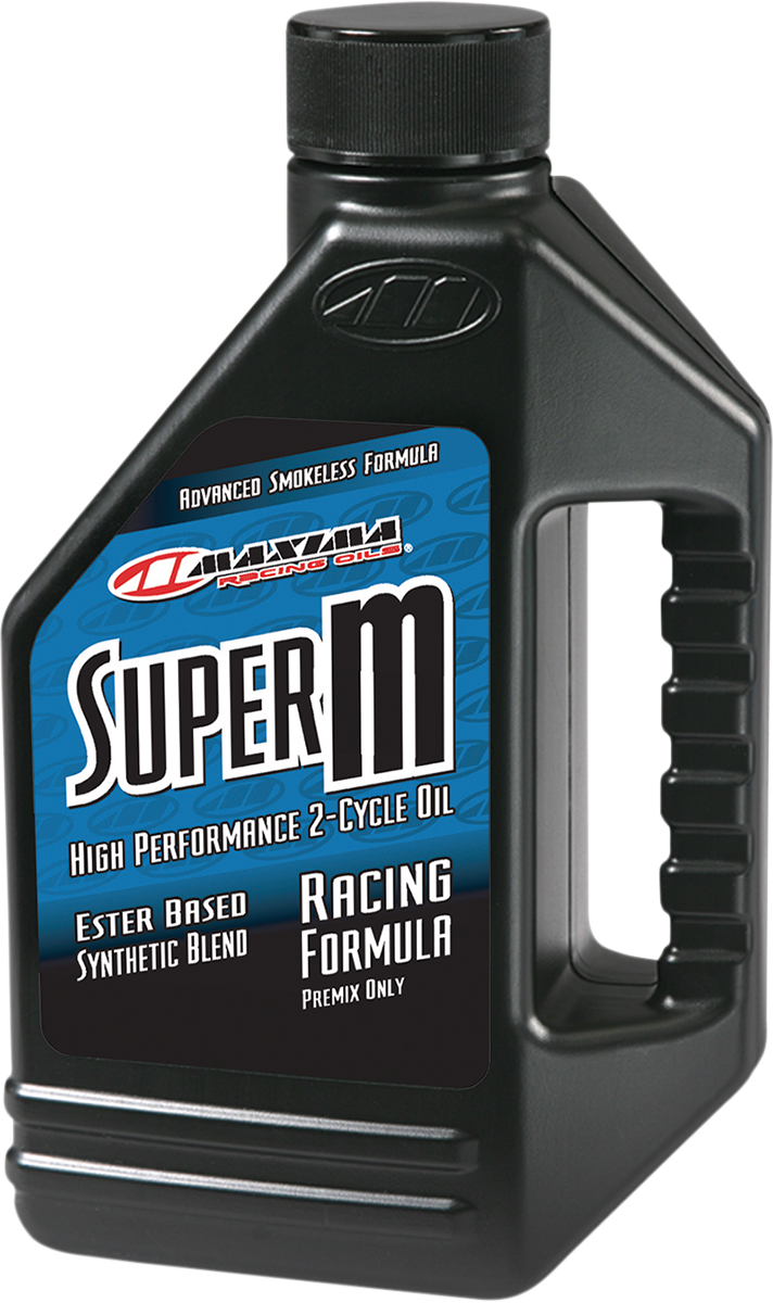 MAXIMA RACING OIL Super M Premix 2T Oil - 64 fl oz | High-Performance Synthetic Blend