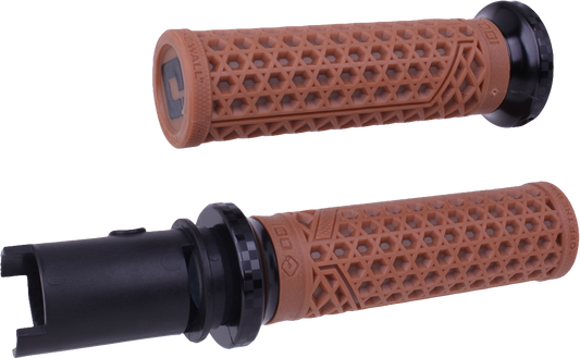 ODI Van's Lock On Grips with Gum Rubber & Checker Pattern for 2023-2024 Motorcycles