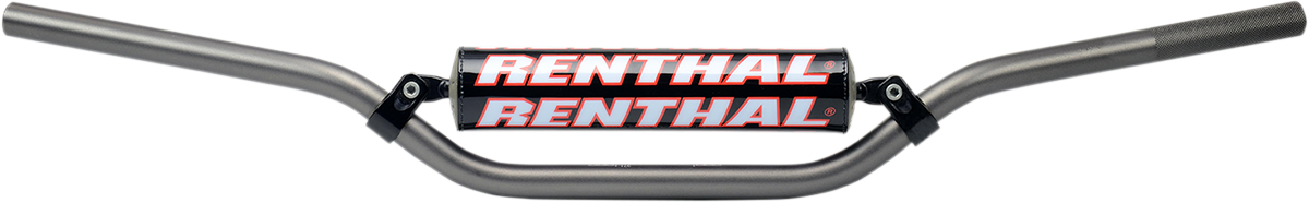 RENTHAL 7/8 Inch Off-Road Handlebar 971-08-GR-01-185 in Gray