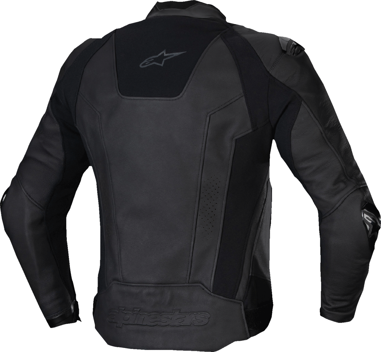 Alpinestars Missile v3 Leather Motorcycle Jacket – Black, US 48 / EU 58