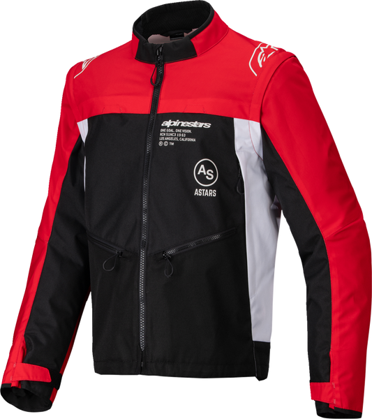 Alpinestars Pro-Dura Jacket - Black/Red/White, Size Small (Part No. 3700125-1342-S)