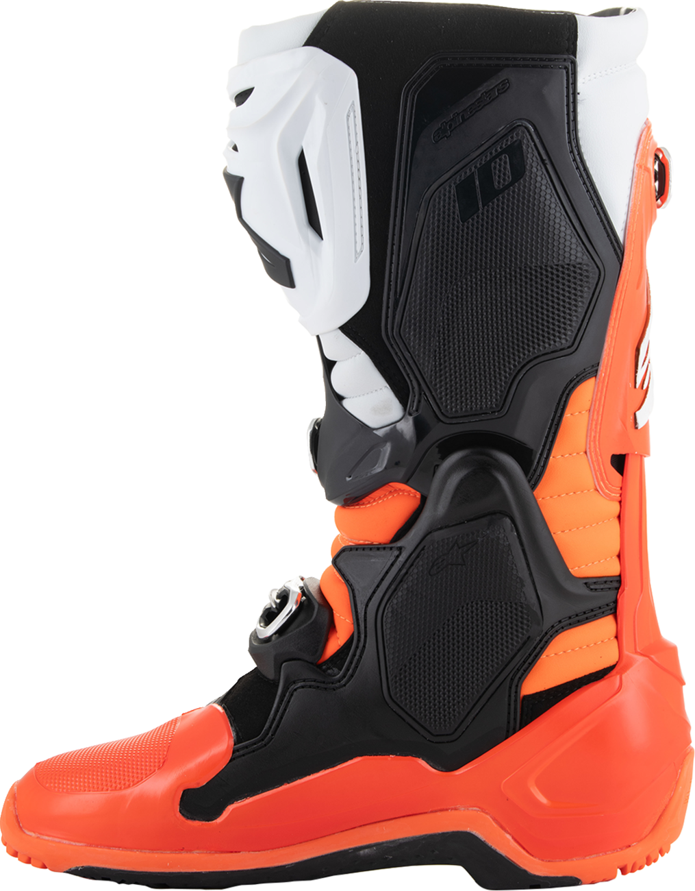 ALPINESTARS Tech 10 Enduro Boots - Fluorescent Orange/Black/White - US 9 / EU 43 2010025-4512-9