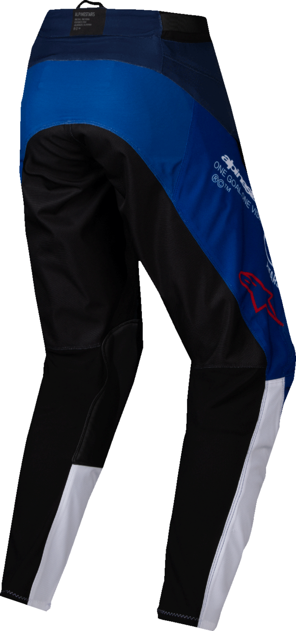 Alpinestars Pro-Dura Pants - Navy/Bright Blue/White, US Size 40 - Durable Off-Road Riding Gear