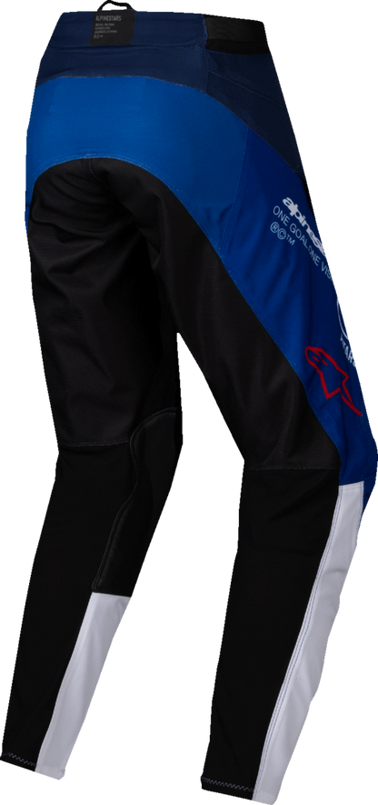 Alpinestars Pro-Dura Pants - Navy/Bright Blue/White, US Size 40 - Durable Off-Road Riding Gear