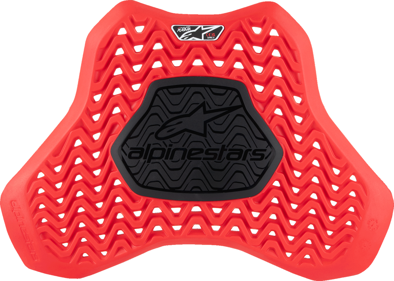 Alpinestars Nucleon Plasma Racing Chest Protector - Small, Red/Black, Model 6701325-31-S