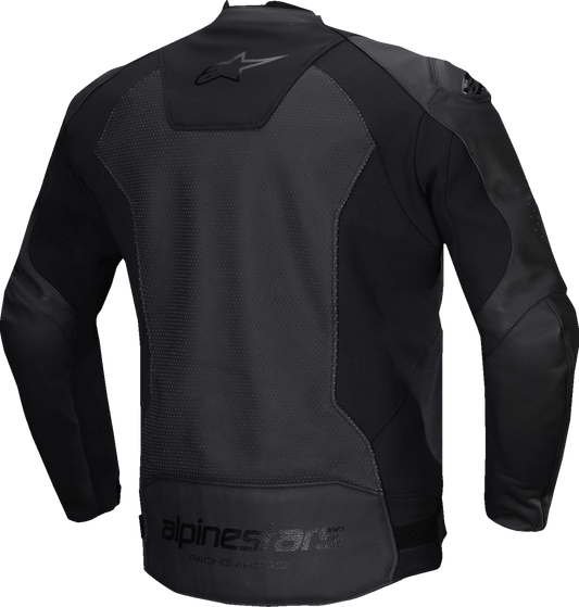 Alpinestars Faster v3 Airflow Leather Jacket - Black/Black US 54 / EU 64 | Part 3103625-1100-64