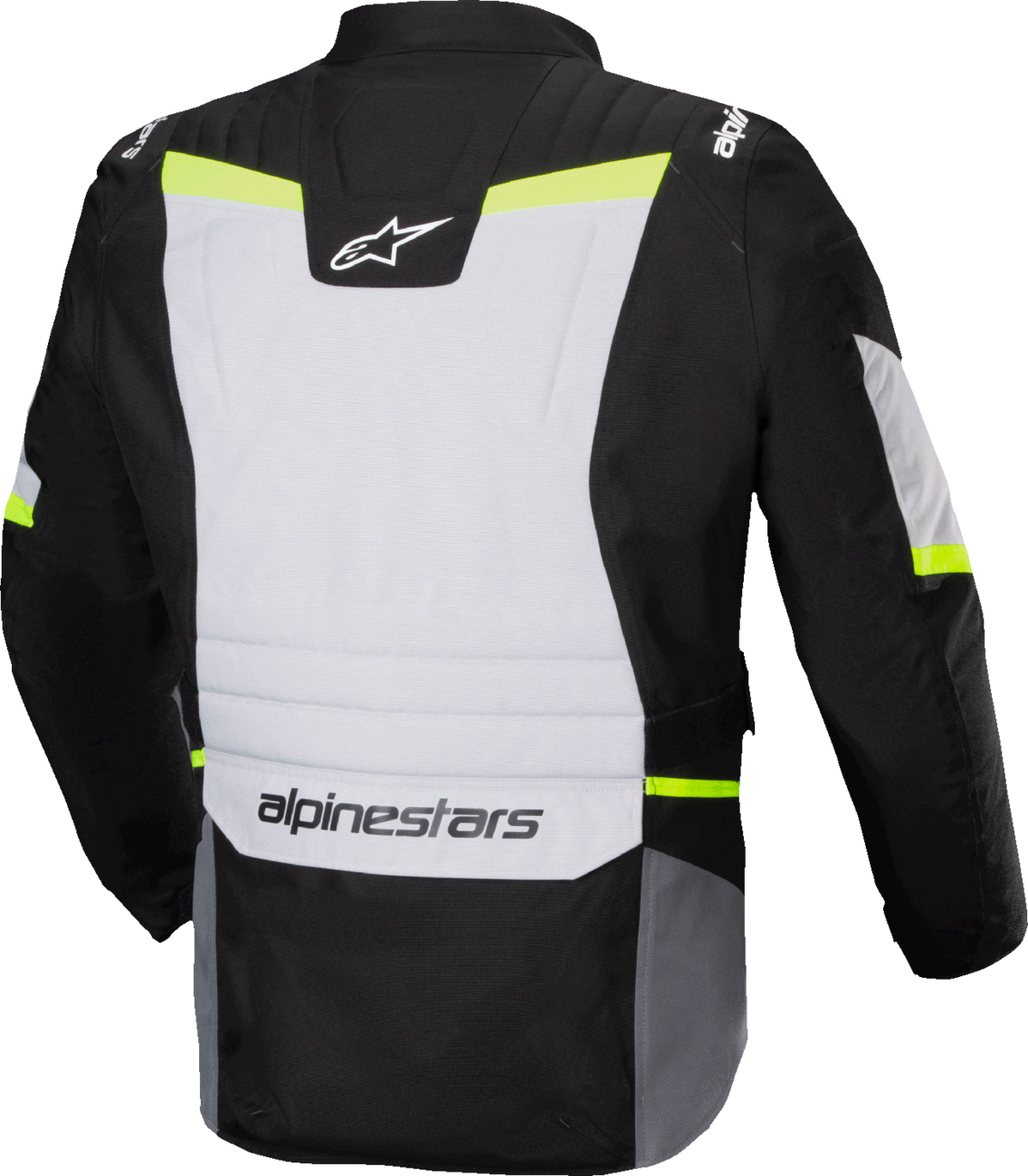 Alpinestars ST-1 WP Waterproof Motorcycle Jacket - Ice Gray/Black/Yellow Fluo, Medium 3200625-9145-M