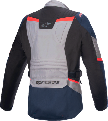 Alpinestars ST-1 WP Waterproof Adventure Riding Jacket - Dark Blue/Black/Bright Red, Large (Part No. 3200625-7093-L)