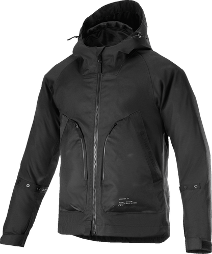Alpinestars Morush WP Jacket - Waterproof Motorcycle Jacket with Thermal Liner - Black - Small