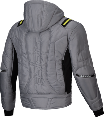 Alpinestars Mohobbs WP Jacket - Lunar Gray and Lime Punch, Size Large