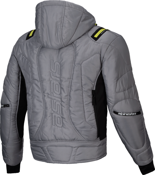 Alpinestars Mohobbs WP Jacket - Lunar Gray and Lime Punch, Size Large