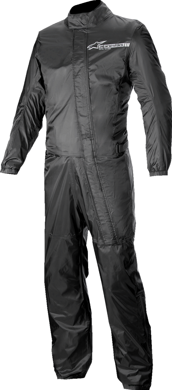 Alpinestars Hurricane v2 Rainsuit - Waterproof Motorcycle Rain Suit - Large, Black (Part #3260125-10-L)