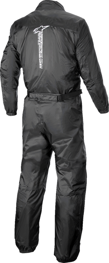 Alpinestars Hurricane v2 Rainsuit - Waterproof Motorcycle Rain Suit - Large, Black (Part #3260125-10-L)