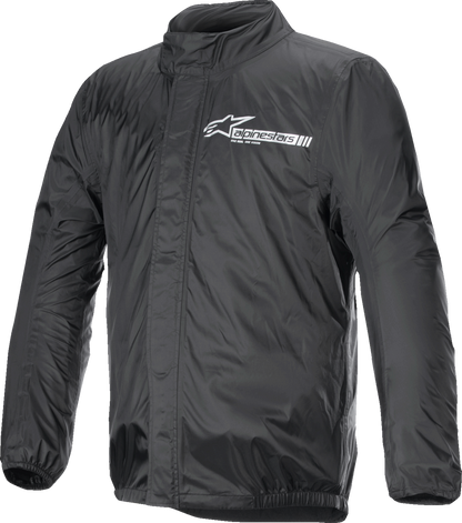 Alpinestars Hurricane Rain v2 Jacket - Black, Small - Waterproof Motorcycle Outerwear