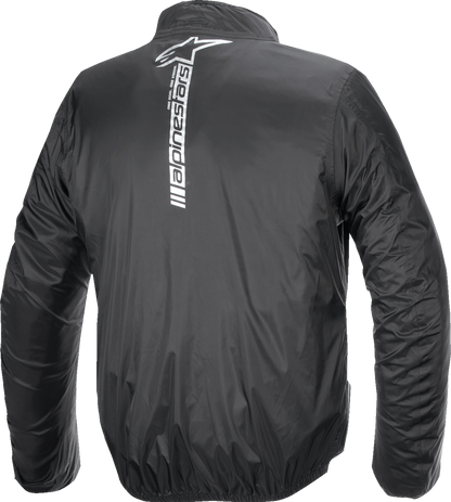 Alpinestars Hurricane Rain v2 Jacket – Waterproof Motorcycle Rain Gear in Medium, Black